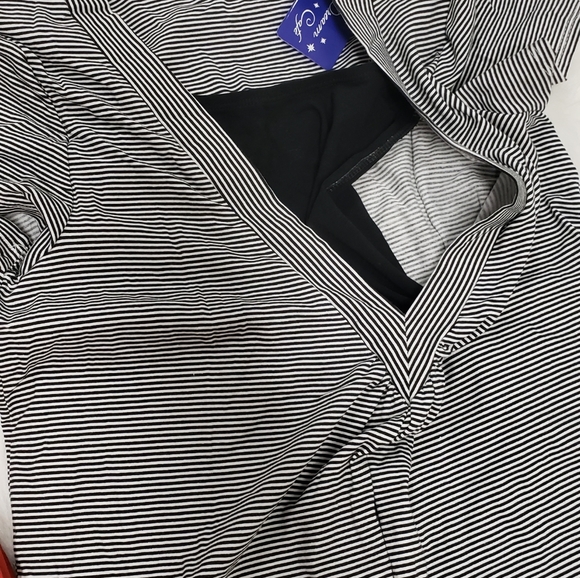 Mother Baby Pajamas Set Nursing/ Maternity - Picture 4 of 5